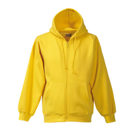 Kapuzen-Sweater Unisex Gelb (S-XL)