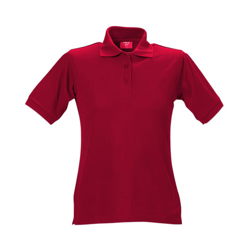 Polo-Shirt kurzarm Damen Bordeaux (S-L)