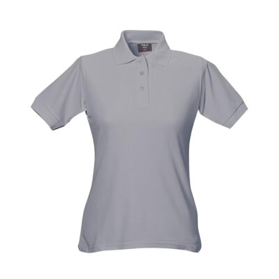 Polo-Shirt kurzarm Damen Grau (S-L)