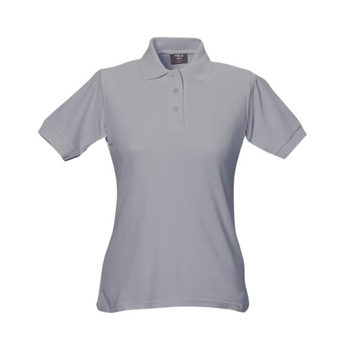 Polo-Shirt kurzarm Damen Grau (S-L)