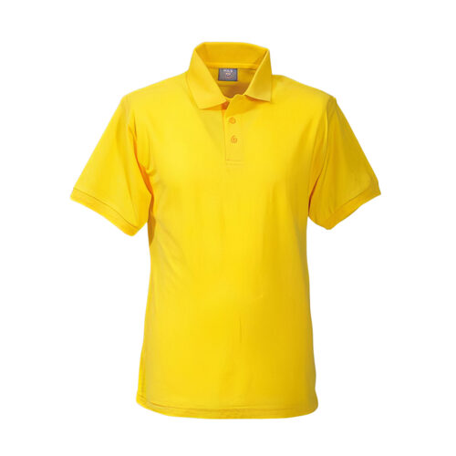 Polo-Shirt kurzarm Unisex Gelb (S-L)