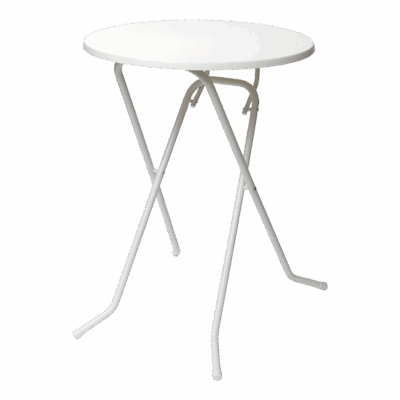Stehtisch Amsterdam 80 cm Weiß
