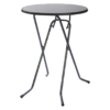 Stehtisch London 70 cm Schwarz
