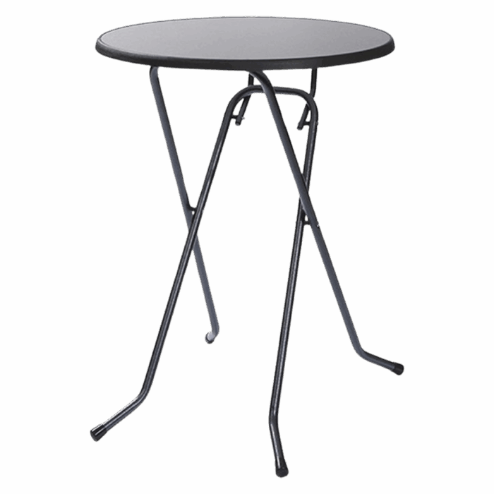 Stehtisch London 70 cm Schwarz