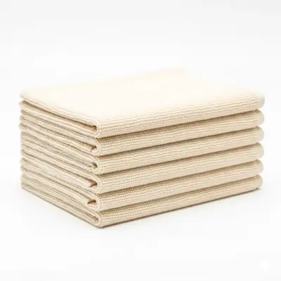 Gläserpoliertuch Creme