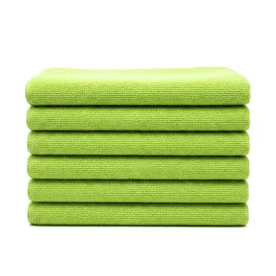 Gläserpoliertuch grün