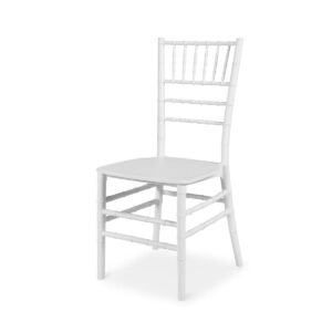 Hochzeitsstuhl Tiffany Weiß