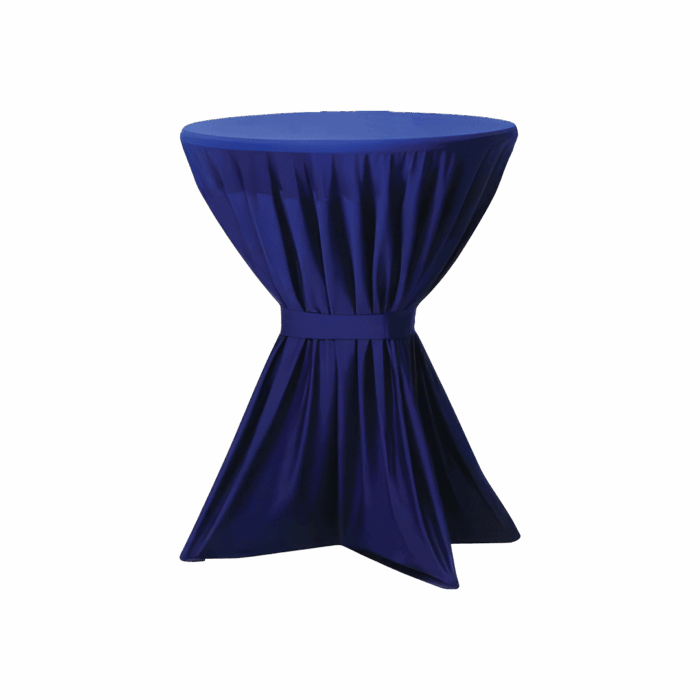 Stehtischdecke Metro 80 cm Blau
