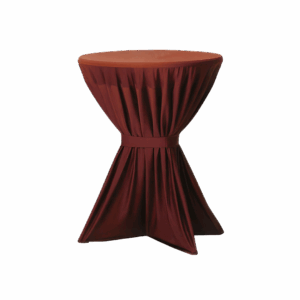 Stehtischdecke Metro 80 cm Bordeaux