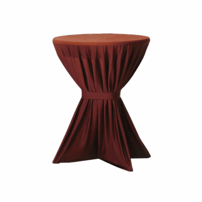 Stehtischdecke Metro 80 cm Bordeaux