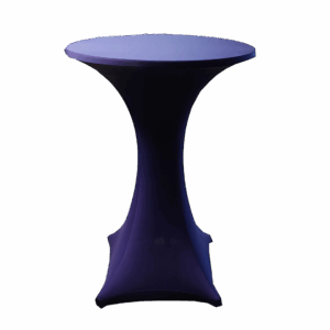 Stehtischhusse Blau