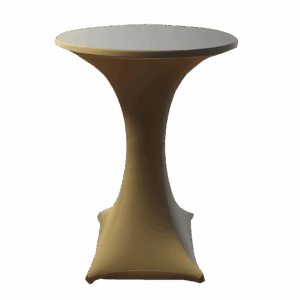 Stehtischhusse Braun