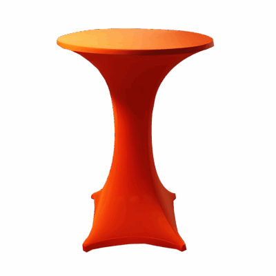 Stehtischhusse Orange