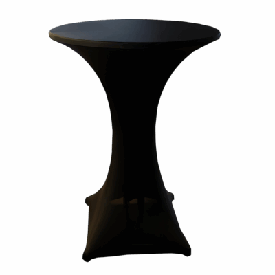 Stehtischhusse Schwarz