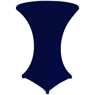 Stehtischhusse Stretch Zürich Blau