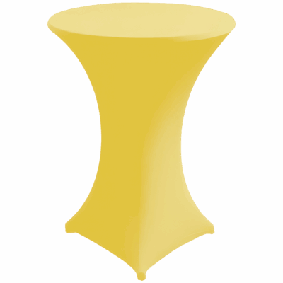Stehtischhussen Gelb