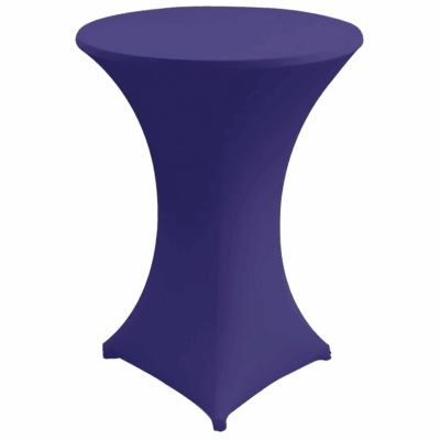 Stehtischhusse Stretch Zürich Lila (3 Größen)