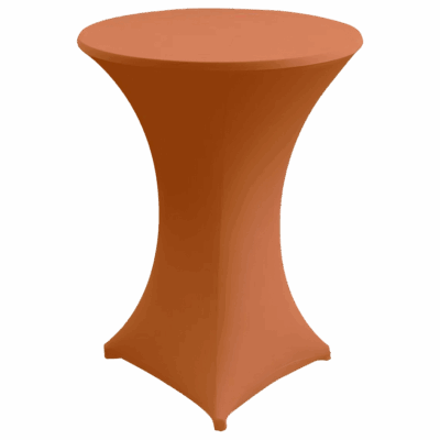 Stehtischhusse Stretch Orange