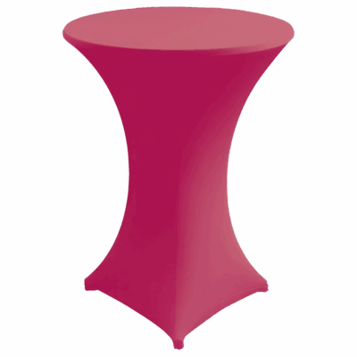Stehtischhusse Stretch Zürich Pink