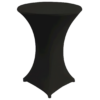 Stehtischhusse Schwarz