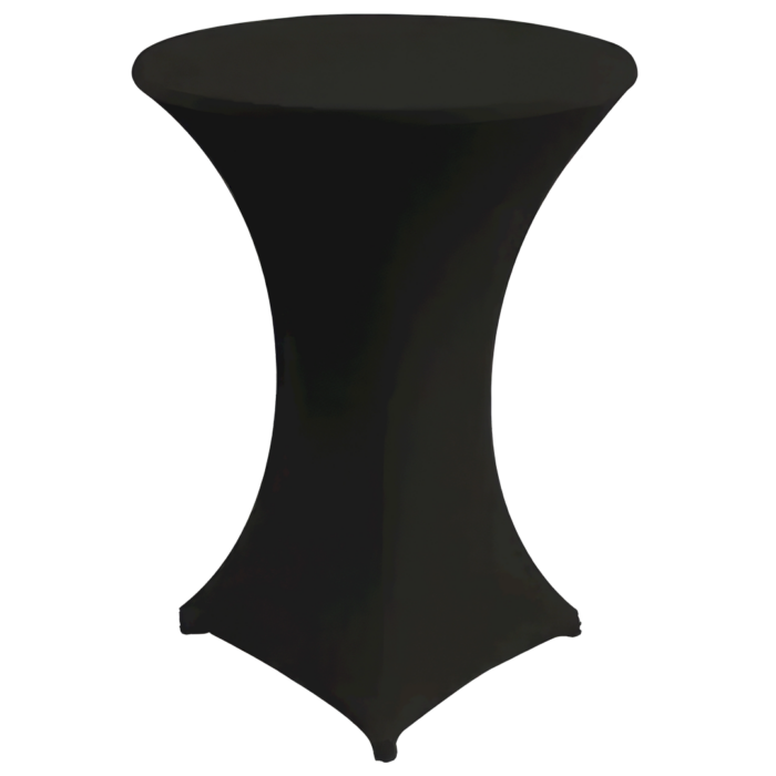 Stehtischhusse Schwarz