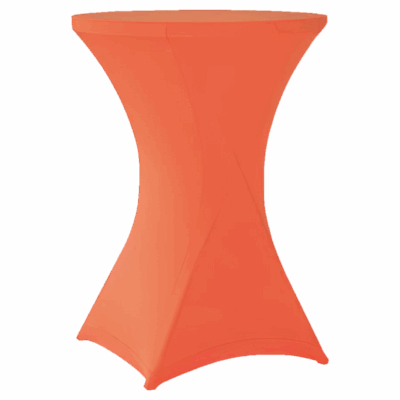 Stehtischhusse Stuttgart Orange