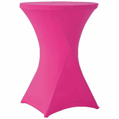 Stehtischhusse Stuttgart Rosa