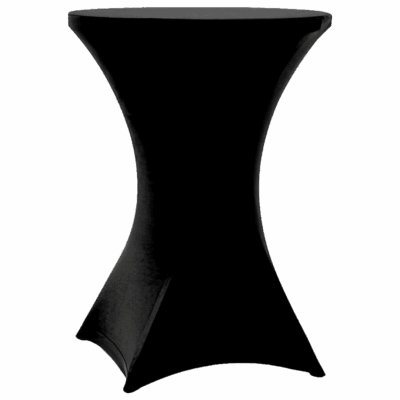 Stehtischhusse Stuttgart Schwarz B1