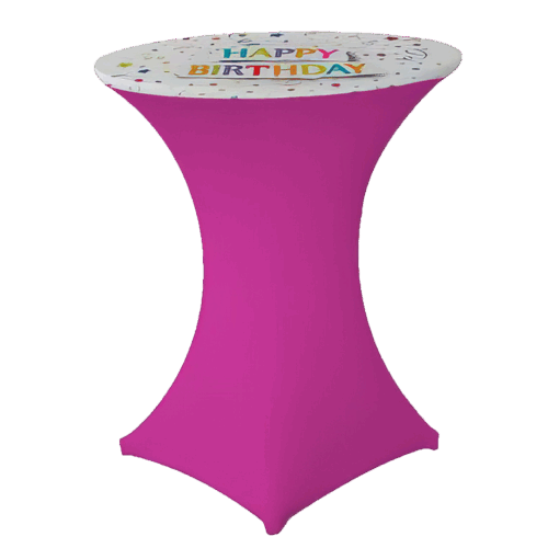 Stretchhaube Geburtstag Motiv 80-85 cm