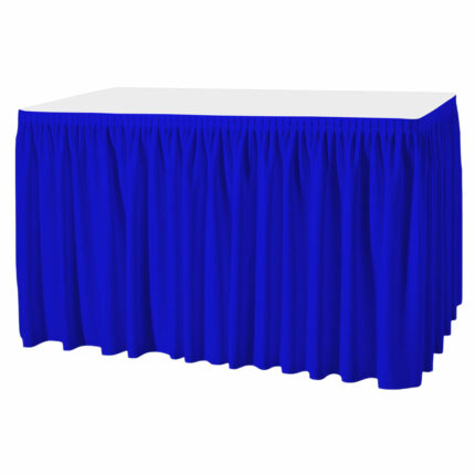 Skirting Excellent Plisseefalte Blau