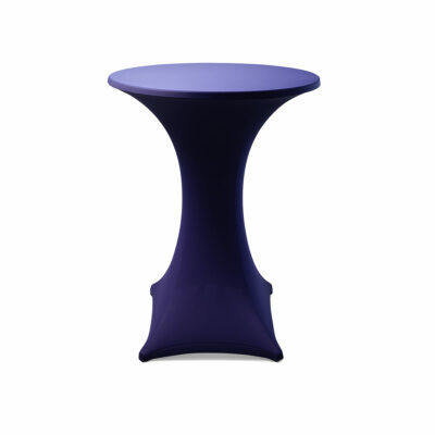 Stehtischhusse 60 - 80 cm Blau