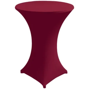 Stehtischhusse Stretch 60,70,80 cm Bordeaux