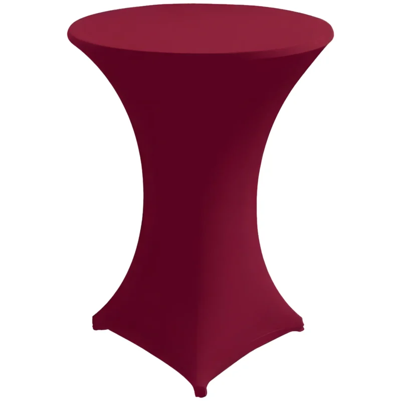 Stehtischhusse Stretch 60,70,80 cm Bordeaux