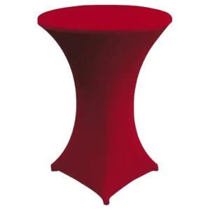 Stehtischhusse Stretch 60,70,80 cm Rot
