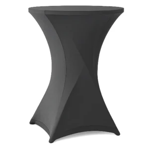 Stehtischhusse B1 60,70,80 cm Anthrazit Stuttgart - schwer entflammbar