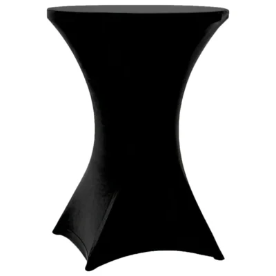 stehtischhusse 80 cm stuttgart schwarz