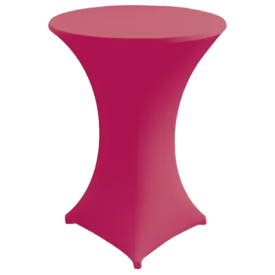 Stehtischhusse 60 - 800 cm Stretch Zürich Pink