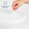 stehtischhussen elastic weiss