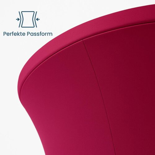 stehtischhussen perfekte passform pink