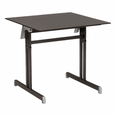 Klapptisch Bodega Anthrazit 80 x 80 cm