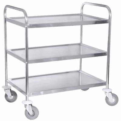 Servierwagen mit drei Böden