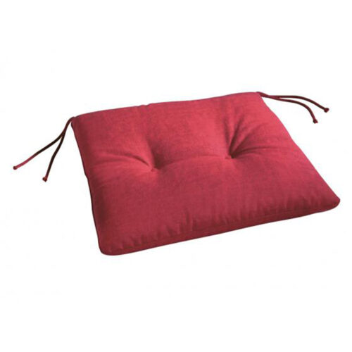 Stuhlauflage konisch Rot 45 x 46 x 5 cm