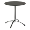 Tisch Firenze Silber/Ardesia 70 cm rund