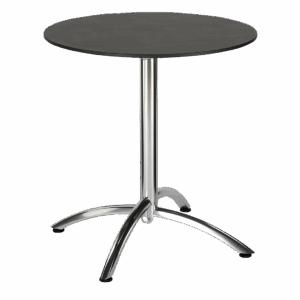 Tisch Firenze Silber/Ardesia 70 cm rund