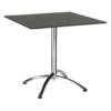 Tisch Firenze Silber/Ardesia 80 x 80 cm