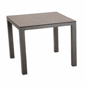 Tisch Houston Anthrazit 90 x 90 cm
