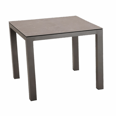 Tisch Houston Anthrazit 90 x 90 cm