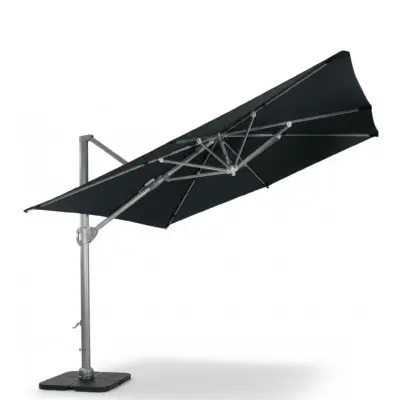 Sonnenschirm Hawaii Schwarz