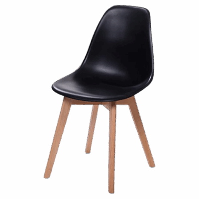 Keeve Stapelstuhl Schwarz