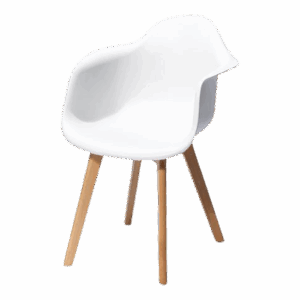 Stapelstuhl Weiß